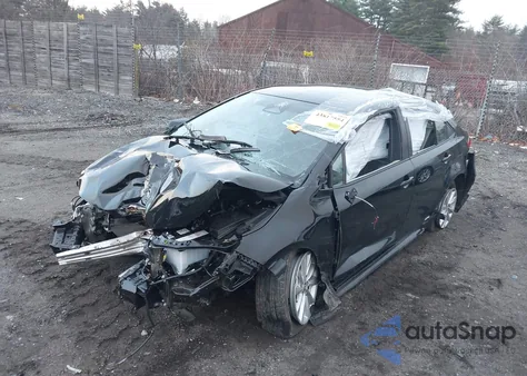 2025 Toyota Corolla Hybrid Le from USA, damaged, VIN JTDBDMHE6SJ014258